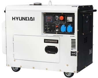 Генератор Hyundai DHY 8000SE 6.5кВт - купить недорого с доставкой в интернет-магазине