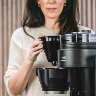 Кофеварка капельная Melitta Aromafresh 2 Grind & Brew черный - купить недорого с доставкой в интернет-магазине