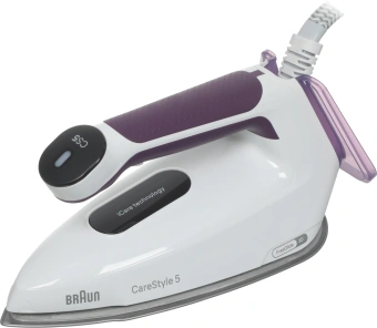 Парогенератор Braun CareStyle 5 IS5247VI 2400Вт сиреневый/белый - купить недорого с доставкой в интернет-магазине