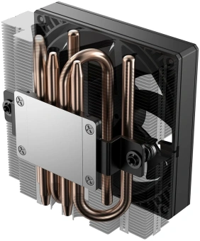 Устройство охлаждения(кулер) ID-Cooling IS-53-XT Soc-AM5/AM4/1200/1700/1851 черный 4-pin 14-33.2dB Al+Cu 120W 380gr Ret (IS-53-XT BLACK) - купить недорого с доставкой в интернет-магазине