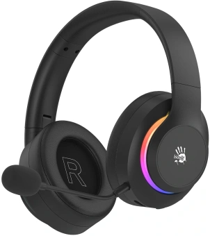 Наушники с микрофоном A4Tech Bloody GR520 черный мониторные BT/Radio оголовье - купить недорого с доставкой в интернет-магазине