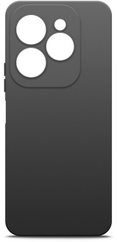 Чехол (клип-кейс) BoraSCO для Infinix Hot 40 Silicone Case черный (72732) - купить недорого с доставкой в интернет-магазине