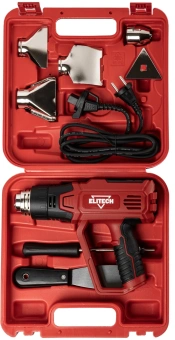 Технический фен Elitech ТВ 2060Ж 2000Вт темп.50-600С (E2207.008.01) - купить недорого с доставкой в интернет-магазине