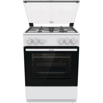 Плита Газовая Gorenje GG6A11WF белый - купить недорого с доставкой в интернет-магазине