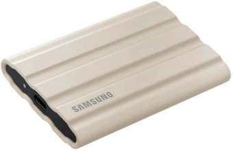 Накопитель SSD Samsung Original USB-C 2TB MU-PE2T0K/WW Shield T7 1.8" бежевый - цена, купить или заказать с доставкой в интернет-магазине Накопитель SSD Samsung Original USB-C 2TB MU-PE2T0K/WW Shield T7 1.8" бежевый - купить недорого с доставкой в интернет-магазине