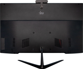 Моноблок IRU Агат 313 23.8" Full HD i3 10100 (3.6) 8Gb SSD256Gb UHDG 630 FreeDOS GbitEth WiFi BT 120W клавиатура мышь Cam черный 1920x1080 - купить недорого с доставкой в интернет-магазине