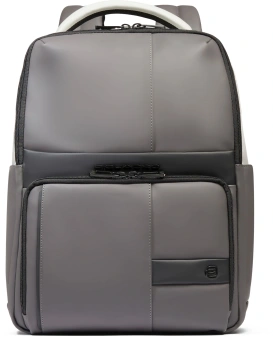 Рюкзак мужской Piquadro Wollem Rubber CA6238W129W/GRN серый/черный полиуретан - купить недорого с доставкой в интернет-магазине