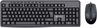 Клавиатура + мышь Оклик S650 клав:черный мышь:черный USB (1875246) - купить недорого с доставкой в интернет-магазине
