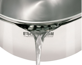 Кастрюля Rondell Flamme RDS-025 5.7л. d=24см (с крышкой) стальной - купить недорого с доставкой в интернет-магазине