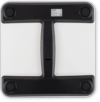 Весы напольные электронные Hyundai H-BS03671 макс.180кг белый - купить недорого с доставкой в интернет-магазине