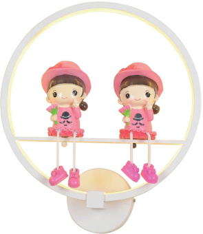 Светильник Hiper Twins H061-1 19Вт 4000K цв.св.:белый нейтральный розовый/белый - купить недорого с доставкой в интернет-магазине