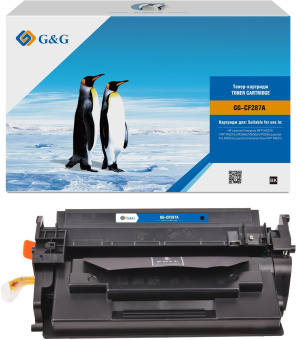 Картридж лазерный G&G GG-CF287A черный (9000стр.) для HP LJ M506dn/M506n/M506x - купить недорого с доставкой в интернет-магазине