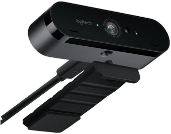 Камера Web Logitech Brio черный 13Mpix (4096x2160) USB3.0 с микрофоном (960-001107) - купить недорого с доставкой в интернет-магазине