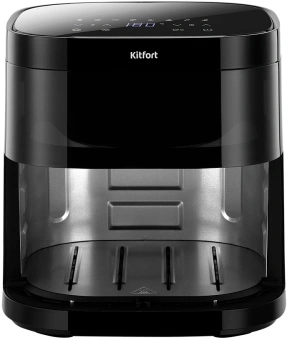 Аэрогриль Kitfort КТ-2291 5.7л 1700Вт красный/черный - купить недорого с доставкой в интернет-магазине