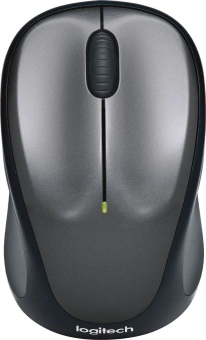 Мышь Logitech M235 серый/черный оптическая (1000dpi) беспроводная USB для ноутбука (2but) - купить недорого с доставкой в интернет-магазине