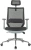 Кресло эргономичное Бюрократ MC-G612N-H черный Elastic-102 Neo Black сетка/ткань с подголов. крестов. металл хром - купить недорого с доставкой в интернет-магазине