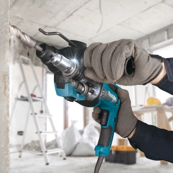 Перфоратор Makita HR2670 патрон:SDS-plus уд.:3Дж 800Вт (кейс в комплекте) - купить недорого с доставкой в интернет-магазине