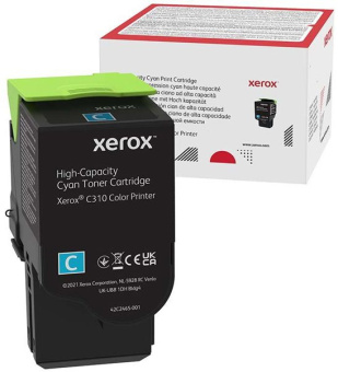 Картридж лазерный Xerox 006R04369 голубой (5500стр.) для Xerox С310 - купить недорого с доставкой в интернет-магазине