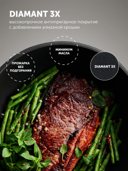 Набор посуды Polaris EasyKeep 4DG 4 предмета (018546) - купить недорого с доставкой в интернет-магазине