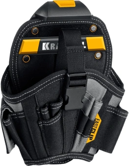 Сумка для инструментов Kraftool KH-17 17карм. черный/желтый (38768) - купить недорого с доставкой в интернет-магазине