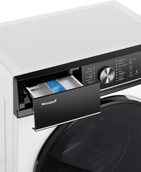 Стиральная машина Weissgauff WM 47147 DC Inverter Steam класс: A+++ загр.фронтальная макс.:7кг белый инвертор - купить недорого с доставкой в интернет-магазине