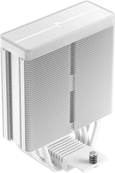 Устройство охлаждения(кулер) Deepcool AG400 Wh V2 ARGB Soc-AM5/AM4/1200/1700/1851 белый 4-pin 31.6dB Al+Cu 220W 643gr Ret (R-AG400-WHAMMN-GJD) - купить недорого с доставкой в интернет-магазине