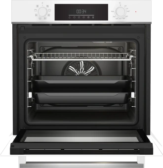 Духовой шкаф Электрический Beko BBIM14300WMS белый - купить недорого с доставкой в интернет-магазине