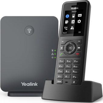 Телефон SIP Yealink W77P черный - купить недорого с доставкой в интернет-магазине