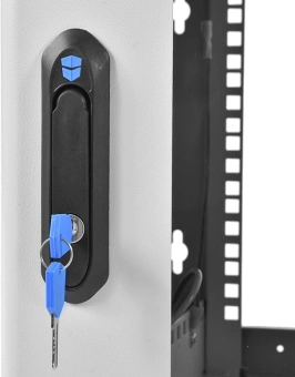 Шкаф коммутационный ЦМО (ШРН-6.500) напольный 6U 599x529мм пер.дв.стекл 200кг серый 470мм 14кг 180град. 346мм IP20 металл - купить недорого с доставкой в интернет-магазине