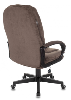 Кресло руководителя Бюрократ CH-868N Fabric коричневый Light-10 крестов. пластик - купить недорого с доставкой в интернет-магазине