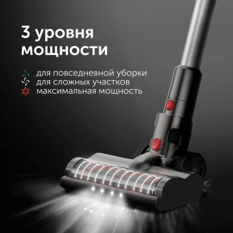 Пылесос ручной Red Solution V3080 450Вт серый - купить недорого с доставкой в интернет-магазине