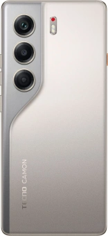 Смартфон Tecno Camon 40 256Gb 12Gb титан моноблок 3G 4G 6.78" 1080x2436 Android 15 50Mpix 802.11 a/b/g/n/ac NFC GPS GSM900/1800 GSM1900 Protect - купить недорого с доставкой в интернет-магазине