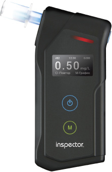Алкотестер Inspector AT1100 электрохимический черный - купить недорого с доставкой в интернет-магазине