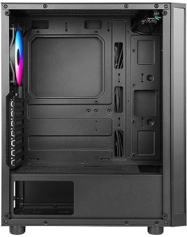 Корпус Azza Spectra черный без БП ATX 7x120mm 2x140mm 2xUSB2.0 1xUSB3.0 audio bott PSU - купить недорого с доставкой в интернет-магазине
