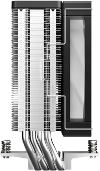 Устройство охлаждения(кулер) Deepcool AG400 G2 ARGB Soc-AM5/AM4/1200/1700/1851 серебристый/черный 4-pin 30.93dB Al+Cu 230W 641gr Ret (R-AG400-BKAMMG2-G) - купить недорого с доставкой в интернет-магазине