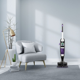 Пылесос паровой Kitfort КТ-535-1 1600Вт черный - купить недорого с доставкой в интернет-магазине