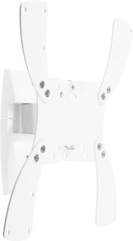 Кронштейн для телевизора Holder LCDS-5019 белый 22"-42" макс.30кг настенный поворотно-выдвижной и наклонный - купить недорого с доставкой в интернет-магазине