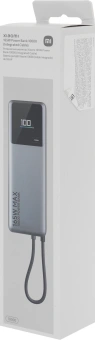 Мобильный аккумулятор Xiaomi BHR9361GL 10000mAh QC/PD 165W 6A USB-C серый - купить недорого с доставкой в интернет-магазине