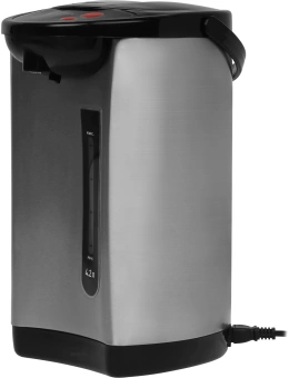 Термопот Vitek VT-7101 4.2л. 730Вт черный/серебристый - купить недорого с доставкой в интернет-магазине