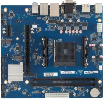 Материнская плата IRU A520M-VHDi/M.2 Soc-AM4 AMD A520 mATX AC`97 8ch(7.1) GbLAN+VGA+HDMI+DP - купить недорого с доставкой в интернет-магазине