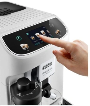 Кофемашина Delonghi Magnifica Plus ECAM320.60.W 1450Вт белый/черный - купить недорого с доставкой в интернет-магазине