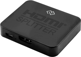 Сплиттер аудио-видео Digma DHSP-v1.4x2PS HDMI (f)/2хHDMI (f) черный - купить недорого с доставкой в интернет-магазине