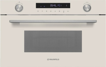 Микроволновая печь Maunfeld MBMO349GBG 34л. 900Вт бежевый (встраиваемая) - купить недорого с доставкой в интернет-магазине