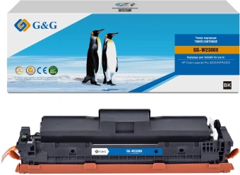 Картридж лазерный G&G GG-W2300X W2300X черный (7500стр.) для HP CLJ Pro 4203/MFP 4303 - купить недорого с доставкой в интернет-магазине