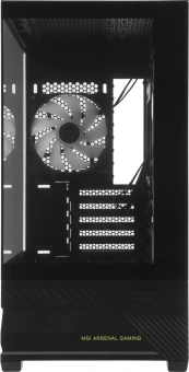Корпус MSI MAG Pano M110R черный без БП mATX 6x120mm 2x140mm 2xUSB3.0 audio AirDuct bott PSU - купить недорого с доставкой в интернет-магазине
