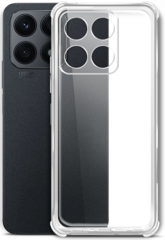 Чехол (клип-кейс) BoraSCO для Honor X6a Bumper Case прозрачный (72472) - купить недорого с доставкой в интернет-магазине