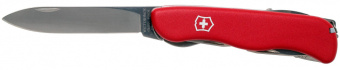 Нож перочинный Victorinox Outrider (0.8513) 111мм 14функц. красный карт.коробка - купить недорого с доставкой в интернет-магазине