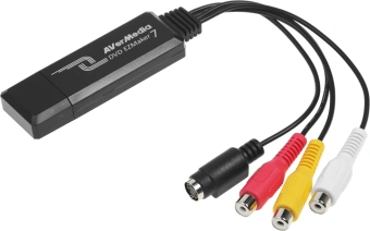 Карта видеозахвата Avermedia DVD EZMaker 7 C039 внешний USB/S-video x1 - купить недорого с доставкой в интернет-магазине