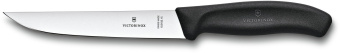 Нож кухонный Victorinox Swiss Classic (6.8103.15B) стальной разделочный лезв.150мм прямая заточка черный блистер - купить недорого с доставкой в интернет-магазине