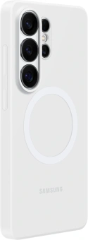 Чехол (клип-кейс) Samsung для Samsung Galaxy S26 Ultra Silicone Magnet Case with MagSafe белый (EF-ES948CWEGRU) - купить недорого с доставкой в интернет-магазине